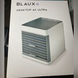 The BLAUX Desktop AC-ULTRA is a portable personal air conditioner